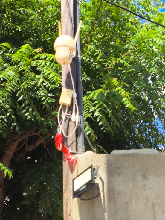 O homem desligou as câmeras da casa após a invasão. Foto: Divulgação/PCRN