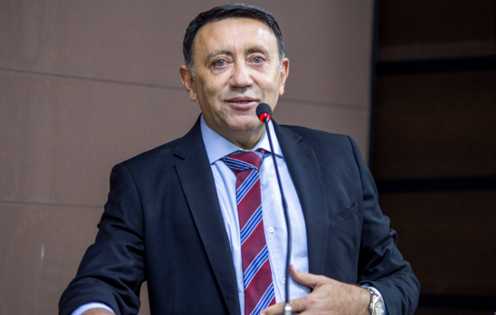 Marcos Solano Vale, do União Brasil, é primeiro suplente de Tércio Tinôco na chapa para o Senado.