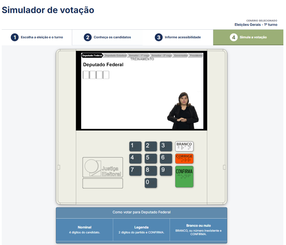 Colinha Eleitoral - TSE