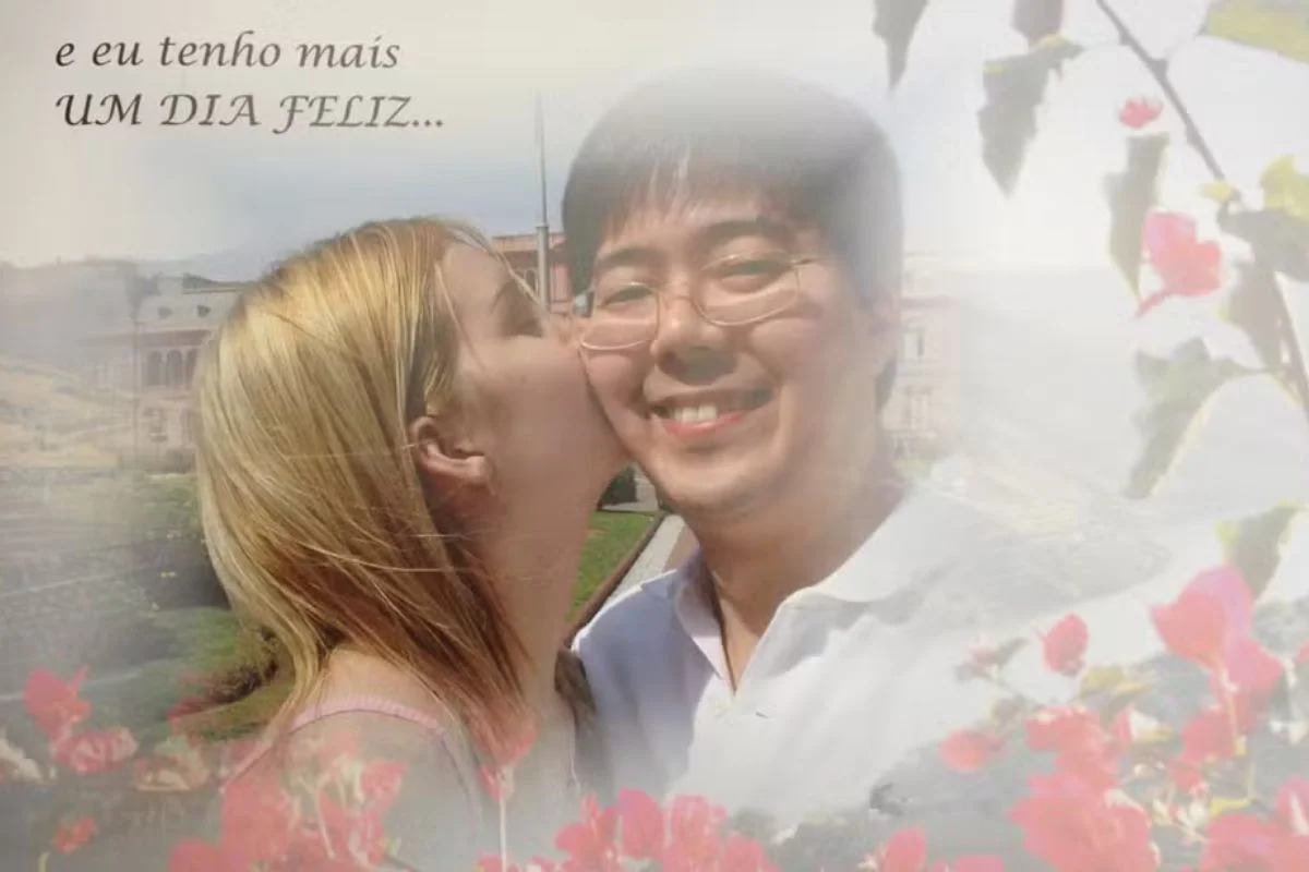 Fotos mostram intimidade do casal antes do assassinato do empresário Marcos Matsunaga.