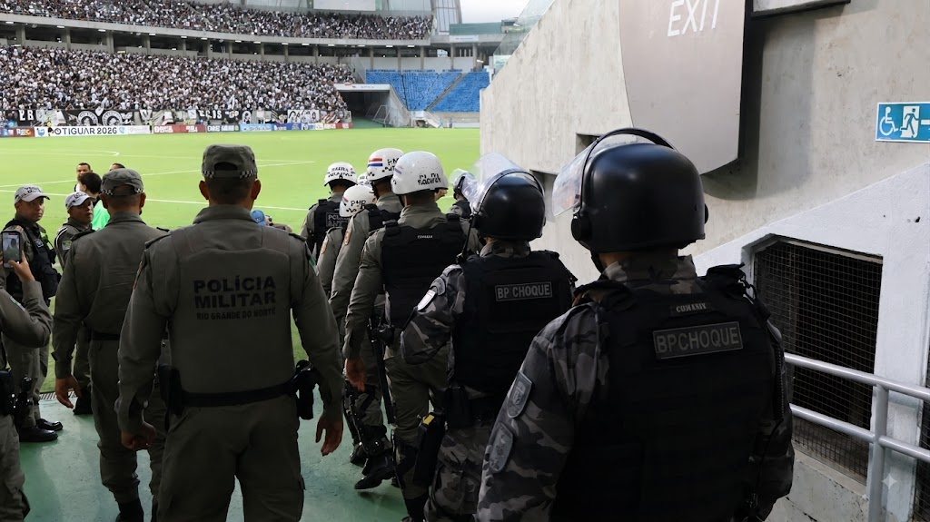 ABC x Nacional-AM terá megaoperação com mais de 500 agentes e expectativa de Arena das Dunas lotada