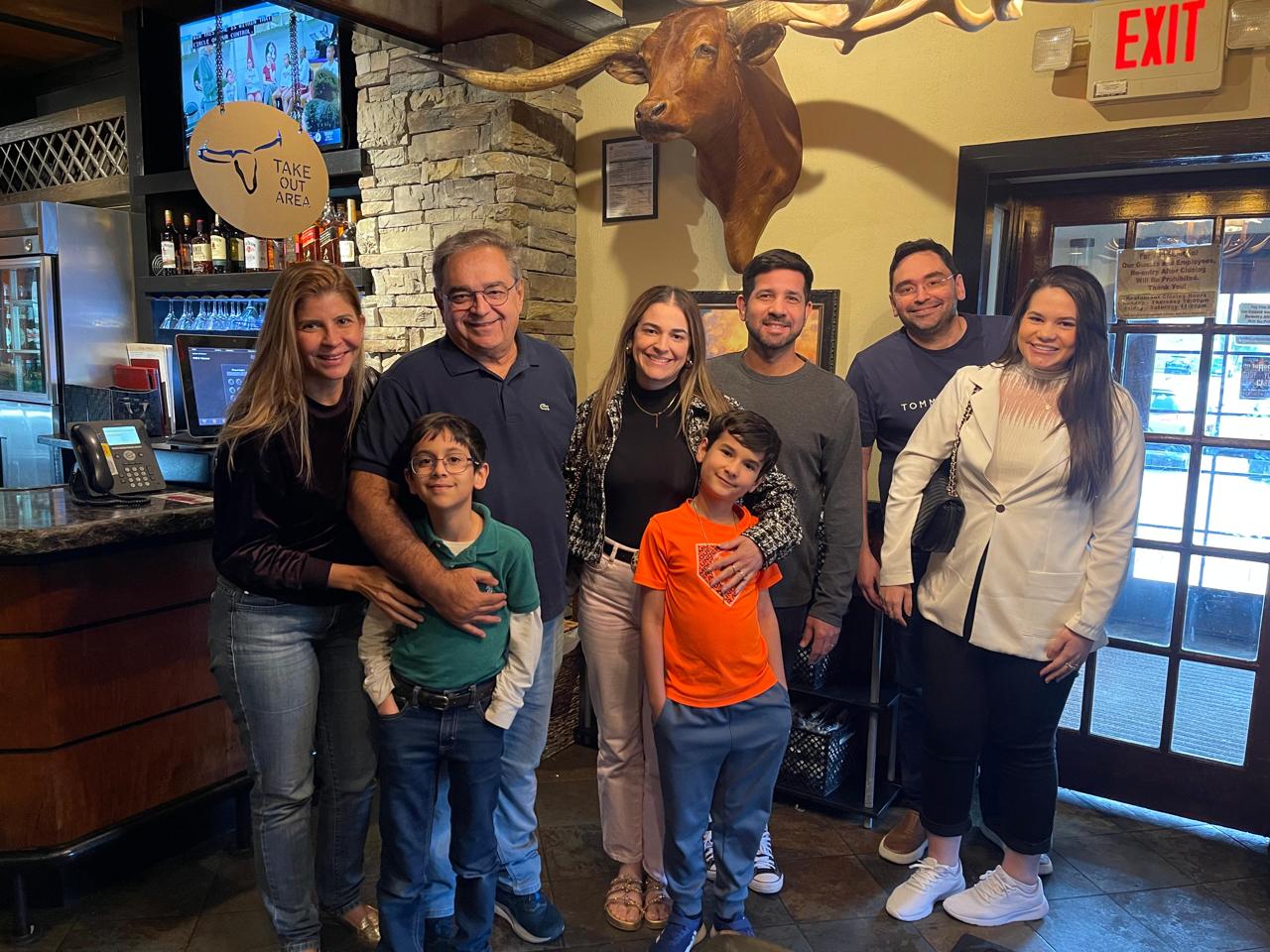 Álvaro com filhos