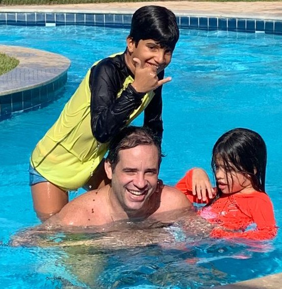 Cadu e filhos