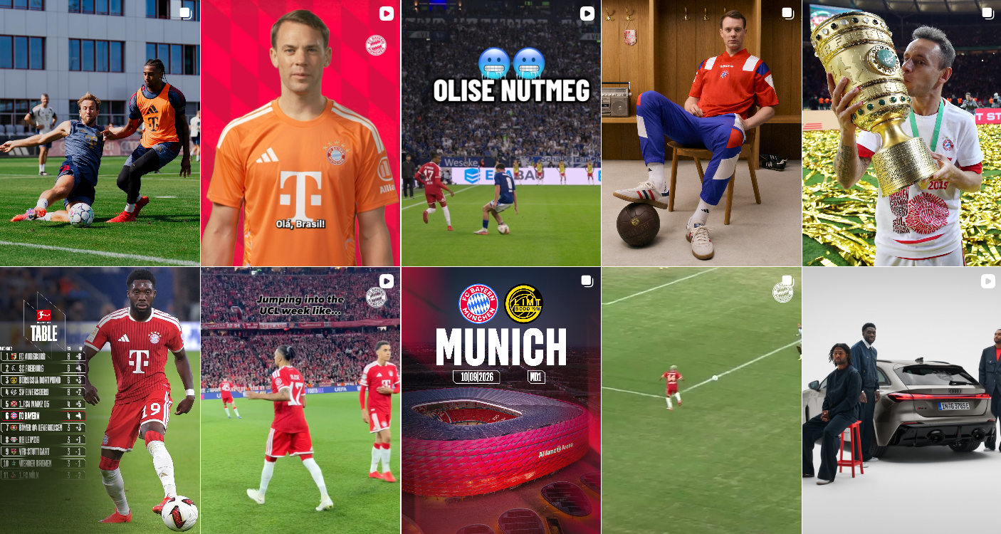 Outro candidato é o Bayern de Munique, que manteve seu protagonismo no futebol alemão durante a temporada.