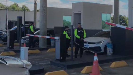 Agentes de trânsito fazem fiscalização no Aeroporto de Natal; saiba o motivo