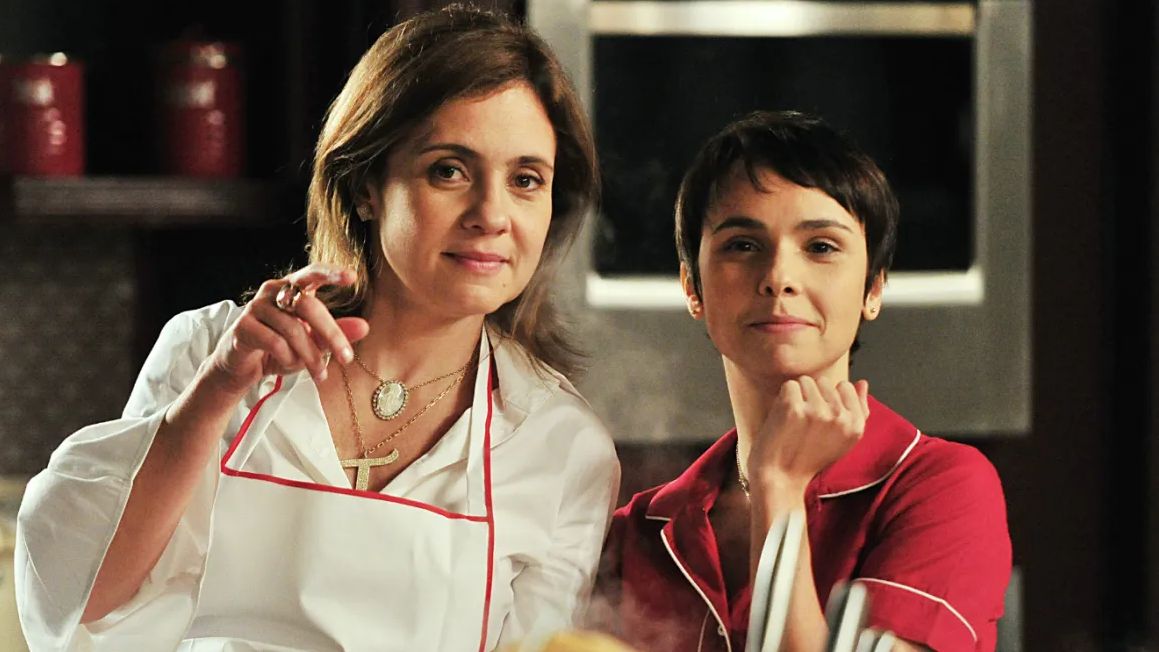 Adriana Esteves (Carminha) e Débora Falabella (Rita). Foto: Globo/Estevam Avellar 