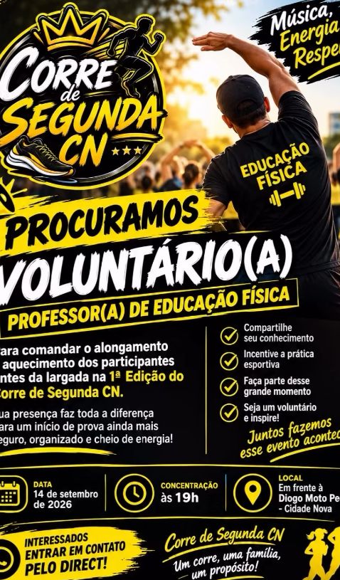 Corres em Natal - divulgação