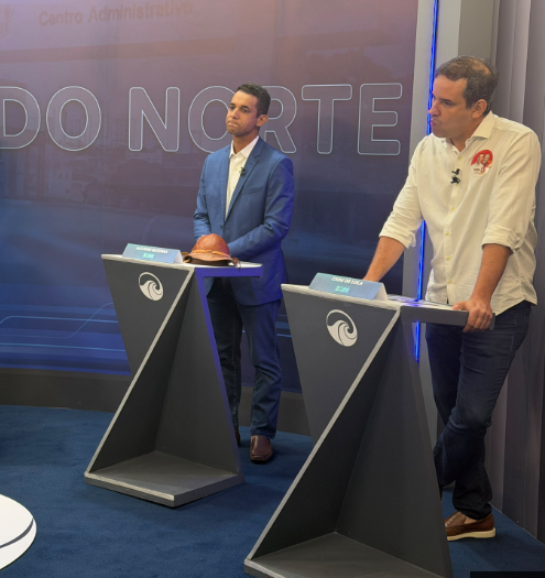 O candidato respondeu às críticas de Cadu dizendo que o adversário estaria “baixando o nível” do debate e voltou a afirmar que tem “as mãos limpas”.