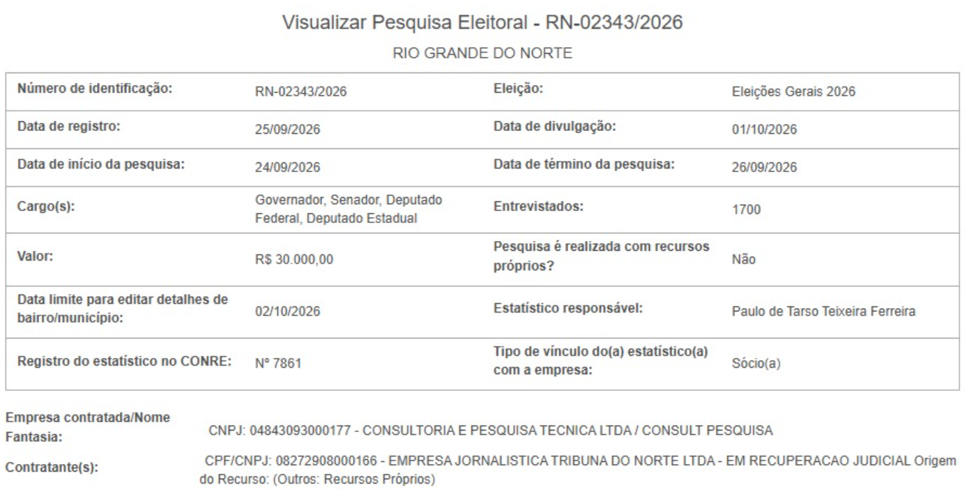 Foto: Reprodução/TSE