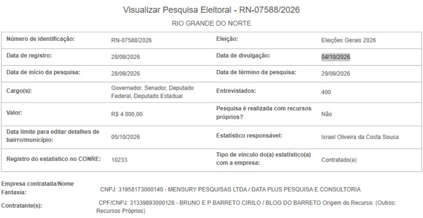 Foto: Reprodução/TSE 