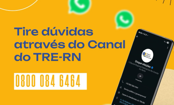 O atendimento pode ser acessado pelo número 0800 084 6464, tanto por chamadas telefônicas quanto pelo WhatsApp.