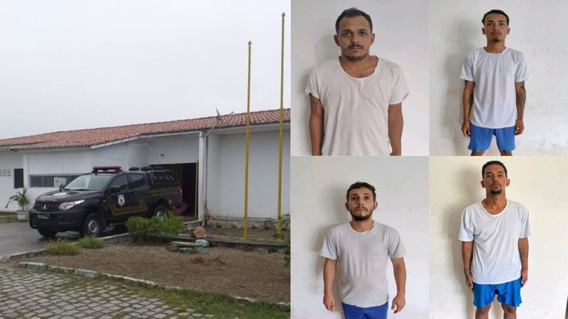 Fugitivos da Cadeia Pública de Nova Cruz.