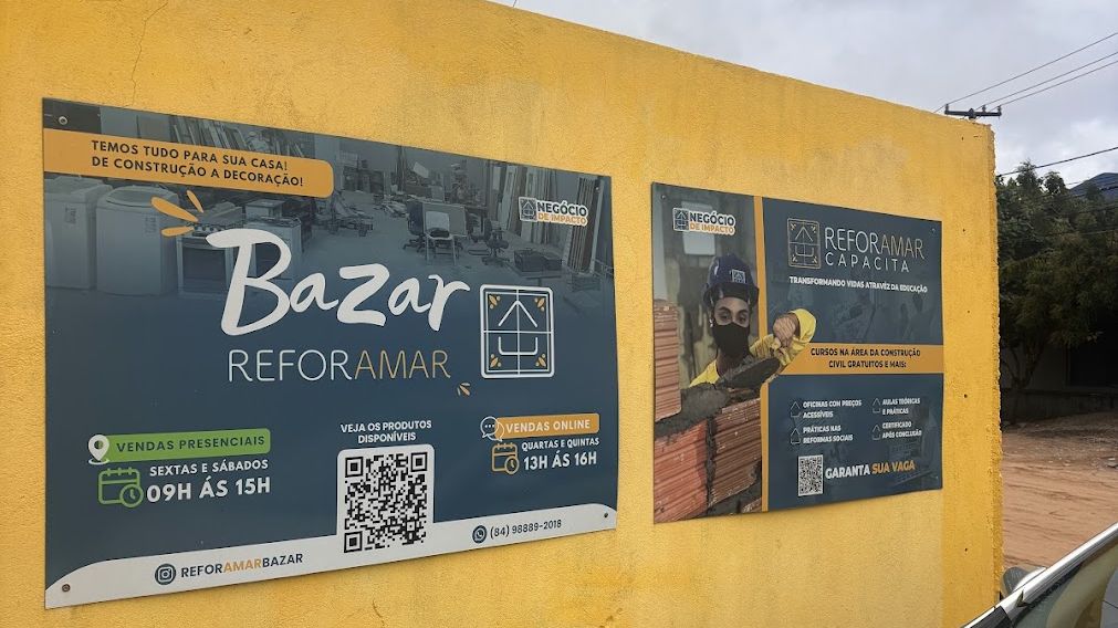 Projeto social transforma comunidades com a construção de praças e reformas de casas no RN - divulgação
