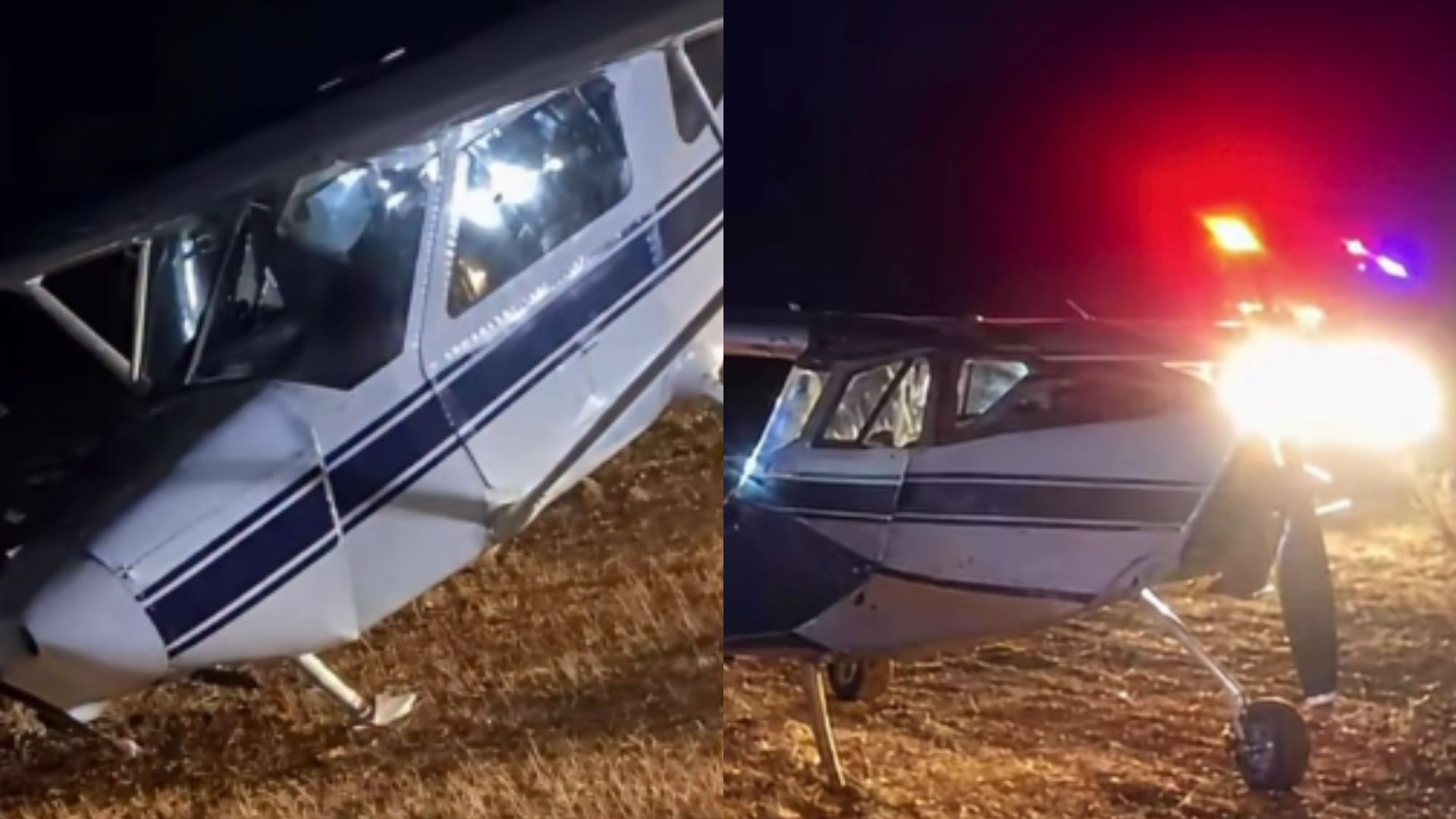 AVIÃO DE PEQUENO PORTE SAI DA PISTA DURANTE POUSO EM AEROPORTO DO RN