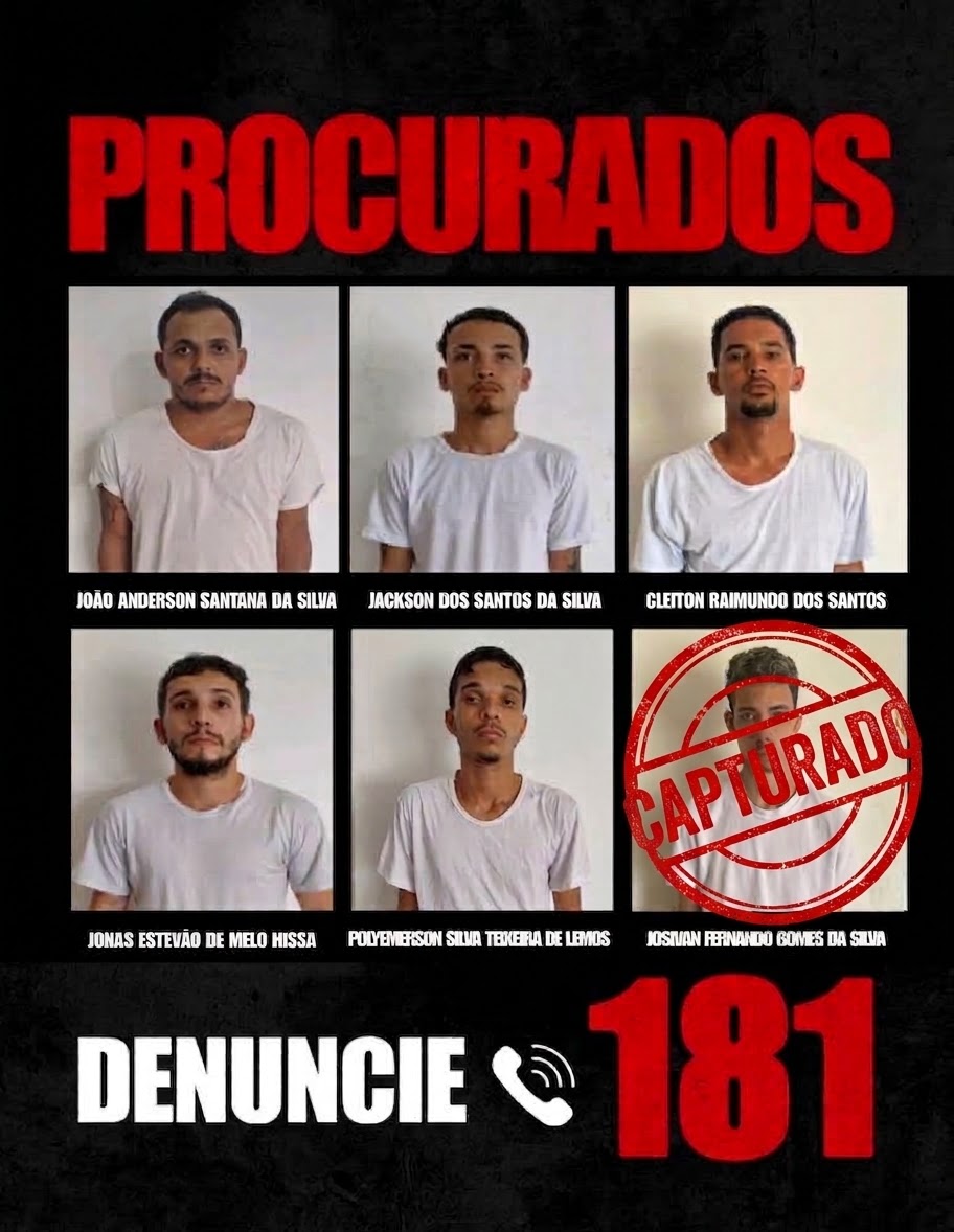 Foto: Reprodução/Seap