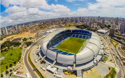 Ambulantes, comerciantes e proprietários de food trucks poderão disputar até 100 pontos de venda na área externa da Arena das Dunas durante o Bote Fé Natal com Maria, marcado para o dia 10 de outubro.
