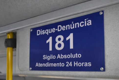 A ligação é gratuita e a identidade do denunciante é preservada.