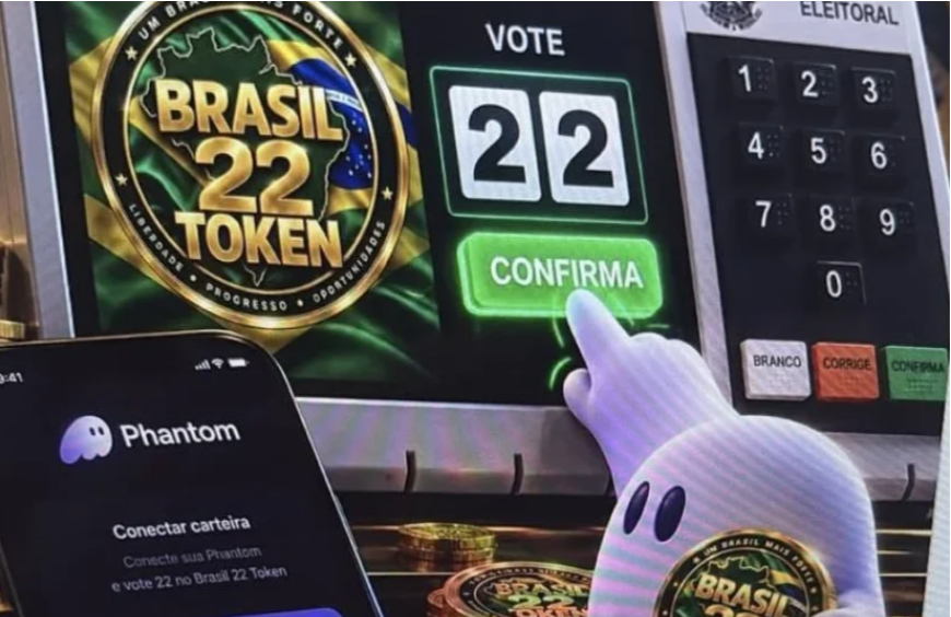 O projeto Brasil 22 Token, conhecido como B22, oferece ativos digitais a usuários que promovam a iniciativa nas redes sociais.