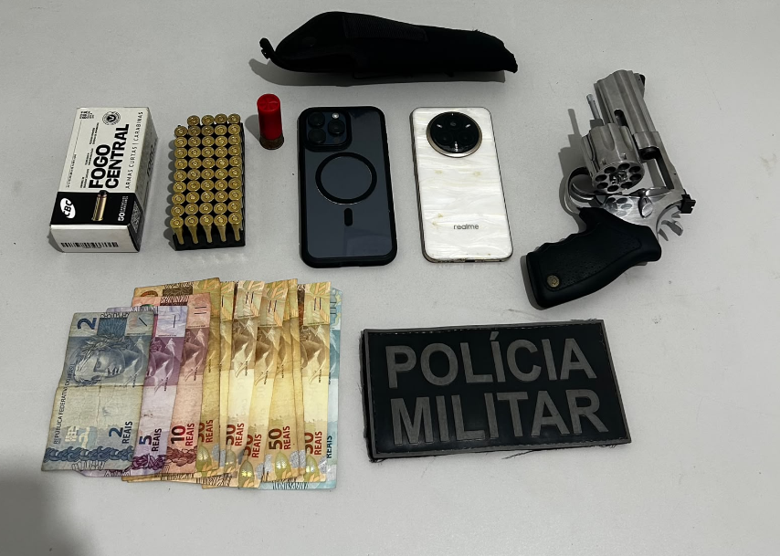 Outros materiais encontrados pelos policiais. Foto: Divulgação/PMRN