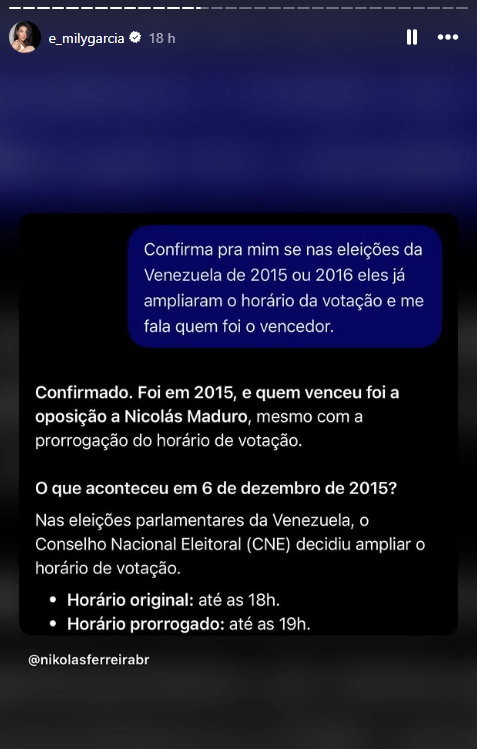 Conteúdos compartilhados pela influenciadora em seu perfil no Instagram. Foto: Reprodução/Redes sociais