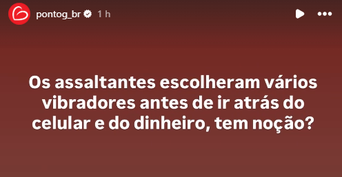Arrastão em SEX SHOP de Natal: vibradores de luxo e celulares são roubados; vídeo mostra ação criminosa
