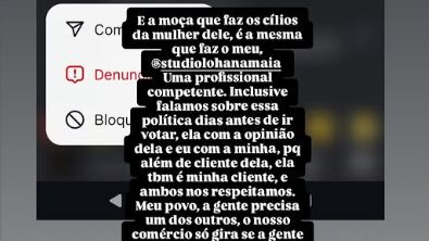Após boicote bolsonarista, designer de sobrancelhas do RN bomba nas redes e ultrapassa 34 mil seguidores