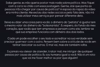 Após boicote bolsonarista, designer de sobrancelhas do RN bomba nas redes e ultrapassa 34 mil seguidores
