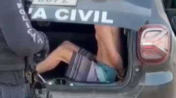 Imagens mostram os presos na mega operação da Polícia Civil no oeste do RN