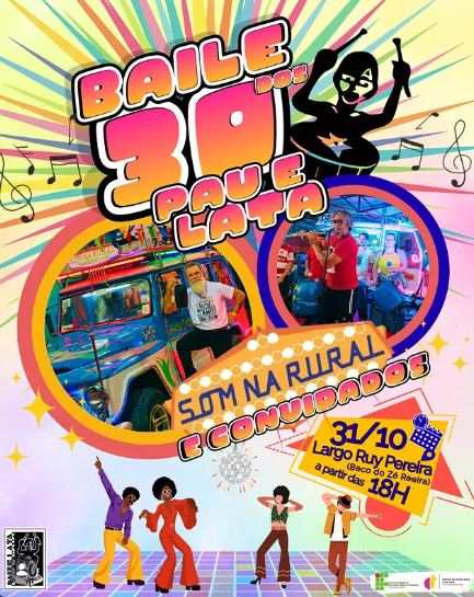 A programação é gratuita e contará com a participação do projeto pernambucano Som na Rural, comandado por Roger de Renor e Niltinho Pereira, além de artistas e grupos da cultura popular do Rio Grande do Norte.