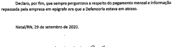 Declaração